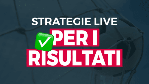 Strategie di scommessa live sui risultati 1X2