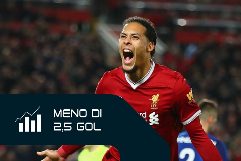 meno di 2,5 gol