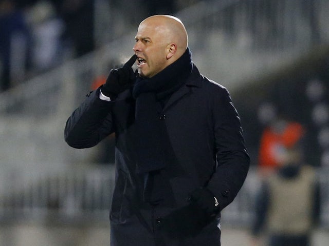 allenatore del Feyenoord Arne Slot reagisce il 10 marzo 2022