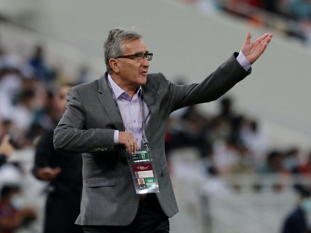 allenatore dell'Oman Branko Ivankovic il 27 gennaio 2022