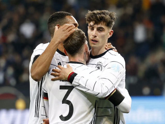 Il 26 marzo 2022 il tedesco Kai Havertz segna il suo primo gol con i compagni di squadra