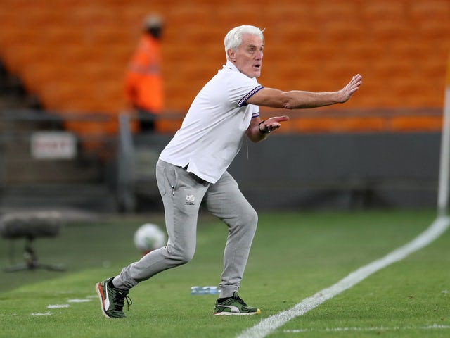 allenatore del Sud Africa Hugo Broos nella foto nell'ottobre 2021