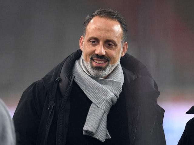 Il tecnico dello Stoccarda Pellegrino Matarazzo il 14 dicembre 2021