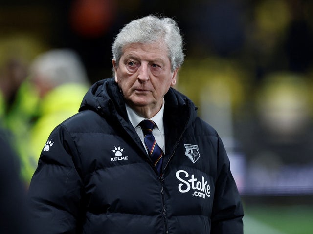  Il manager del Watford Roy Hodgson prima della partita del 23 febbraio 2022