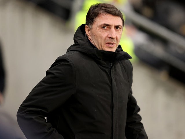 Shota Arveladze, manager di Hull City, il 12 febbraio 2022