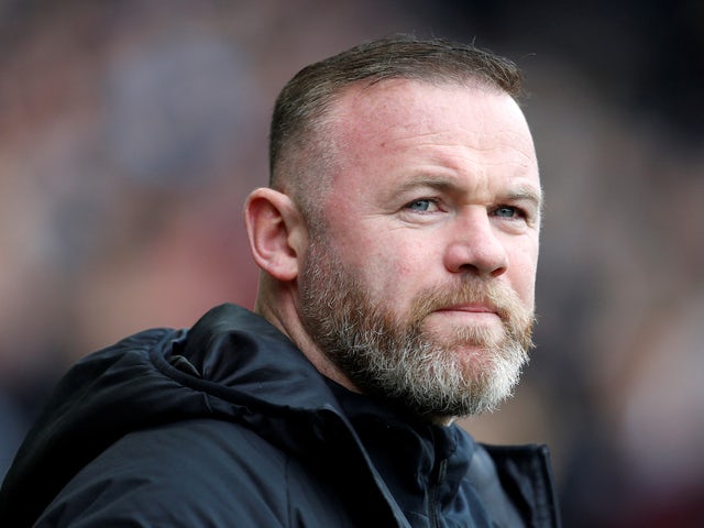 Il manager della contea di Derby Wayne Rooney prima della partita del 5 marzo 2022